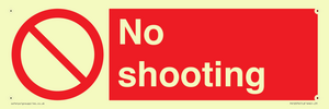 No shooting